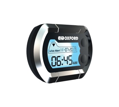 OXFORD zegarek elektroniczny z termometrem srebrny OX562