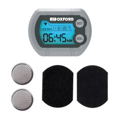 OXFORD zegarek elektroniczny z termometrem srebrny OX562