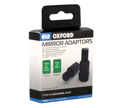 OXFORD adapter do lusterek uniwersalny Reverse 10-8mm 2 szt