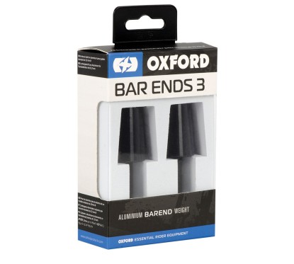 OXFORD ciężarki kierownicy barends czarne OX599