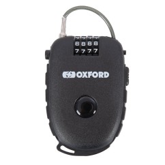 OXFORD linka z zapięciem szyfrowym czarna 750mm LK100