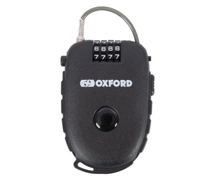 OXFORD linka z zapięciem szyfrowym czarna 750mm LK100