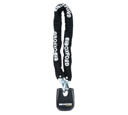 OXFORD łańcuch z zapięciem Monster czarny 1200mm trzpień 11mm