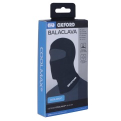 OXFORD kominiarka Coolmax z dużym otworem na oczy czarna