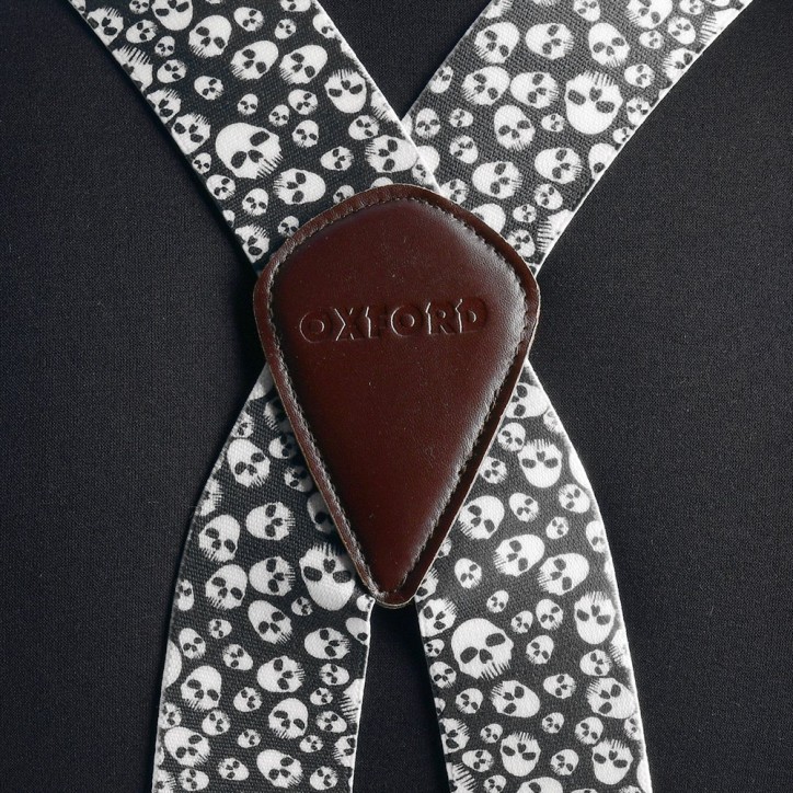 OXFORD szelki przypinane do spodni czarne OXFORD szelki przypinane do spodni czarne
