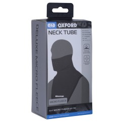 OXFORD ocieplacz szyi kark micro fleece długi czarny