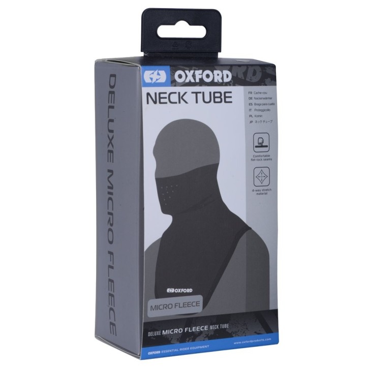 OXFORD ocieplacz szyi kark micro fleece długi czarny OXFORD ocieplacz szyi kark micro fleece długi czarny