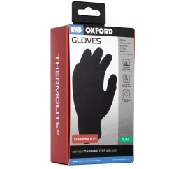 OXFORD rękawice ocieplające wewnętrzne Thermolite czarne S/M