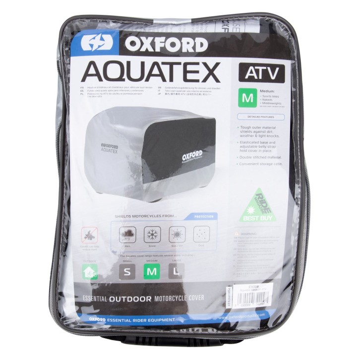 OXFORD pokrowiec na quada wodoodporny szary czarny rozmiar S Aquatex OXFORD pokrowiec na quada wodoodporny szary czarny rozmiar S Aquatex