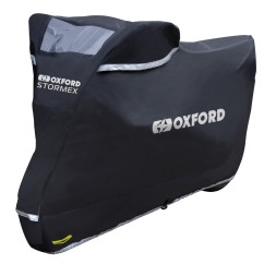 OXFORD pokrowiec na motocykl Stormex czarny rozmiar S
