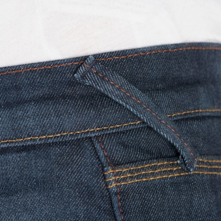 OXFORD spodnie jeansowe męskie straight dark regular niebieskie 40/32