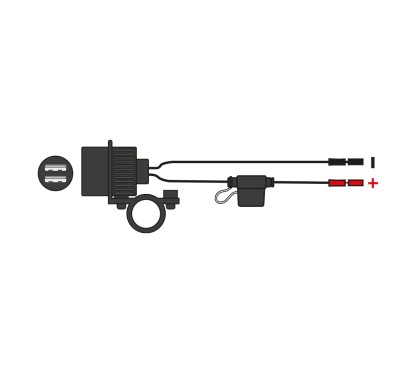 OXFORD gniazdo zapalniczki 12V z wejściem USB EL102