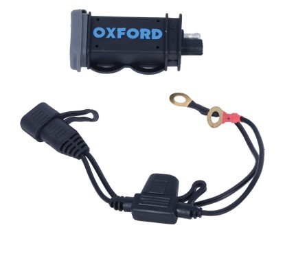 OXFORD ładowarka USB 12V 2,1A czarna EL114
