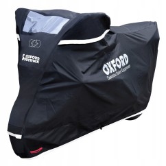 OXFORD pokrowiec na motocykl wodoodporny czarny XL CV333
