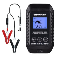 OXFORD ładowarka do akumulatorów motocyklowych i samochodowych Oximiser Pro 1250