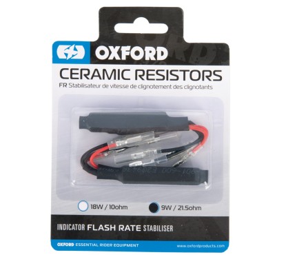 OXFORD oporniki do kierunkowskazów LED 9W 21.5Ohm komplet 2szt