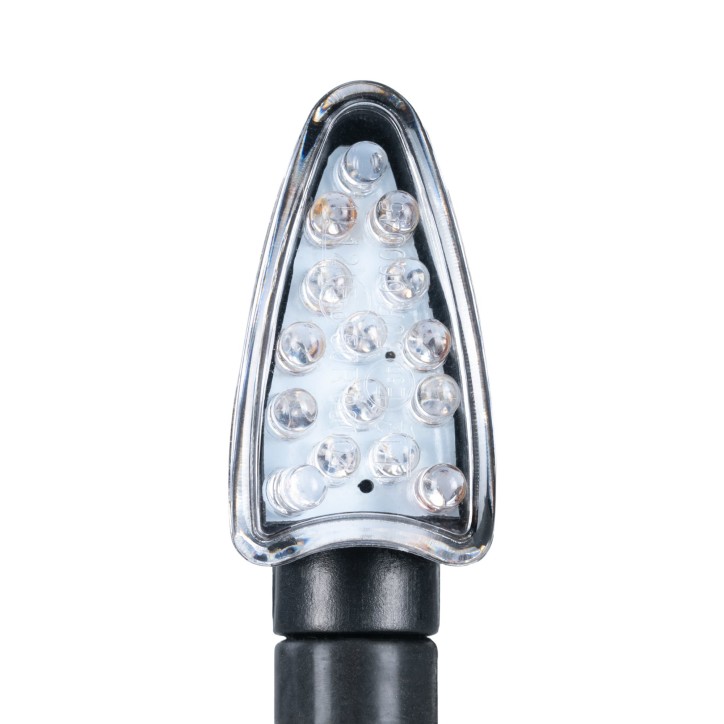 OXFORD kierunkowskazy LED czarne mocowanie krótkie z opornikami para OXFORD kierunkowskazy LED czarne mocowanie krótkie z opornikami para
