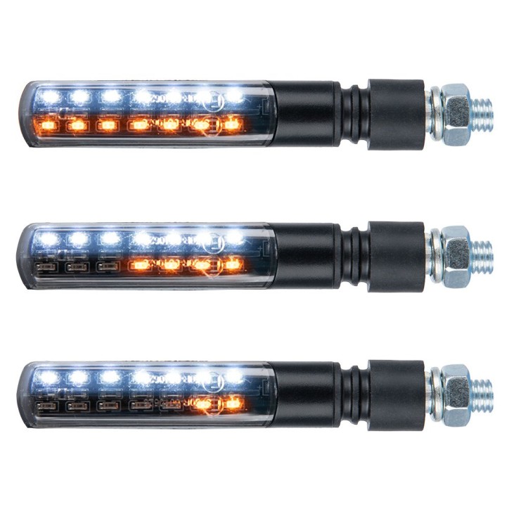 OXFORD kierunkowskazy LED sekwencyjne przód z opornikami NightSlider 2szt