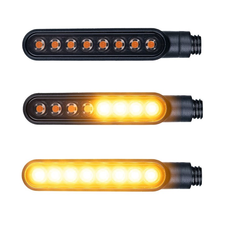 OXFORD kierunkowskazy sekwencyjne LED Nightfighter z opornikiem 2szt OXFORD kierunkowskazy sekwencyjne LED Nightfighter z opornikiem 2szt
