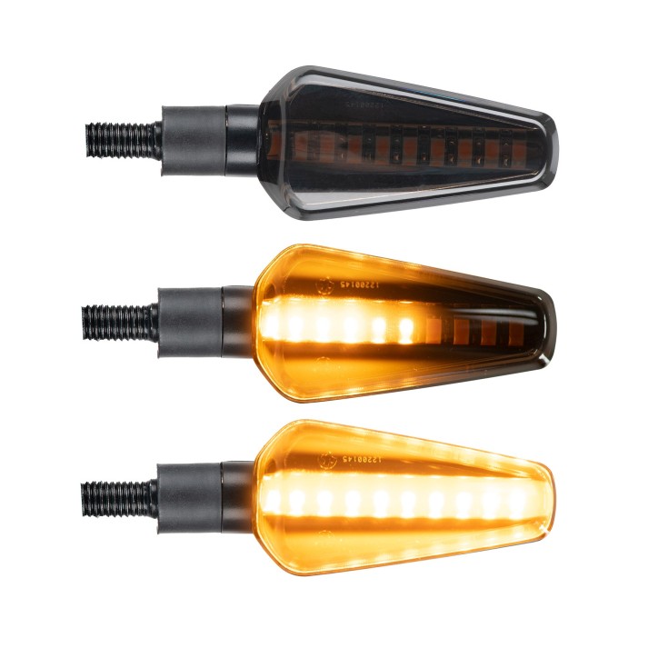 OXFORD kierunkowskazy sekwencyjne LED Darkseeker z opornikiem 2szt