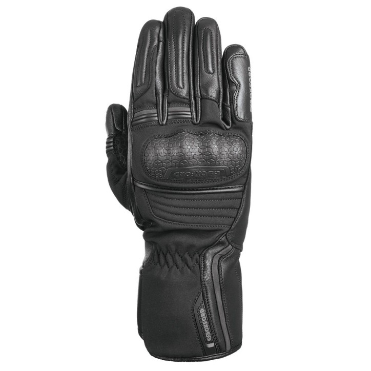 OXFORD rękawice motocyklowe zimowe Hexham WP skórzane czarne XL OXFORD rękawice motocyklowe zimowe Hexham WP skórzane czarne XL