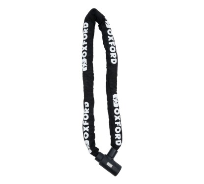 OXFORD łańcuch z zapięciem czarny 1000mm trzpień 8mm ogniwo 8mm Chain8