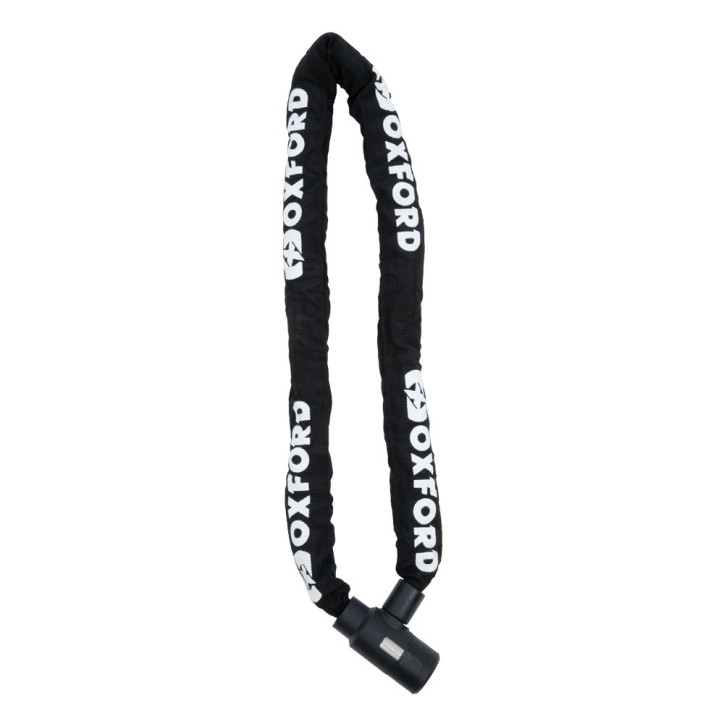 OXFORD łańcuch z zapięciem czarny 1000mm trzpień 8mm ogniwo 8mm Chain8 OXFORD łańcuch z zapięciem czarny 1000mm trzpień 8mm ogniwo 8mm Chain8