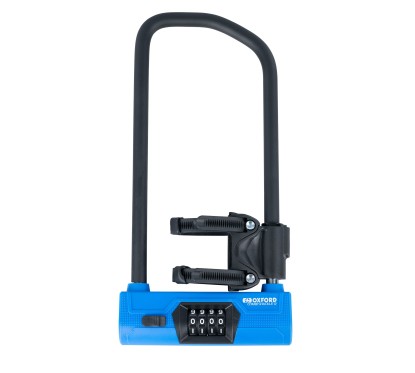 OXFORD blokada tarczy hamulcowej Shackle12 niebieska 320mm trzpień 12mm