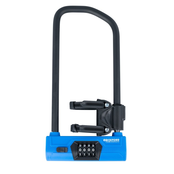 OXFORD blokada tarczy hamulcowej Shackle12 niebieska 320mm trzpień 12mm OXFORD blokada tarczy hamulcowej Shackle12 niebieska 320mm trzpień 12mm