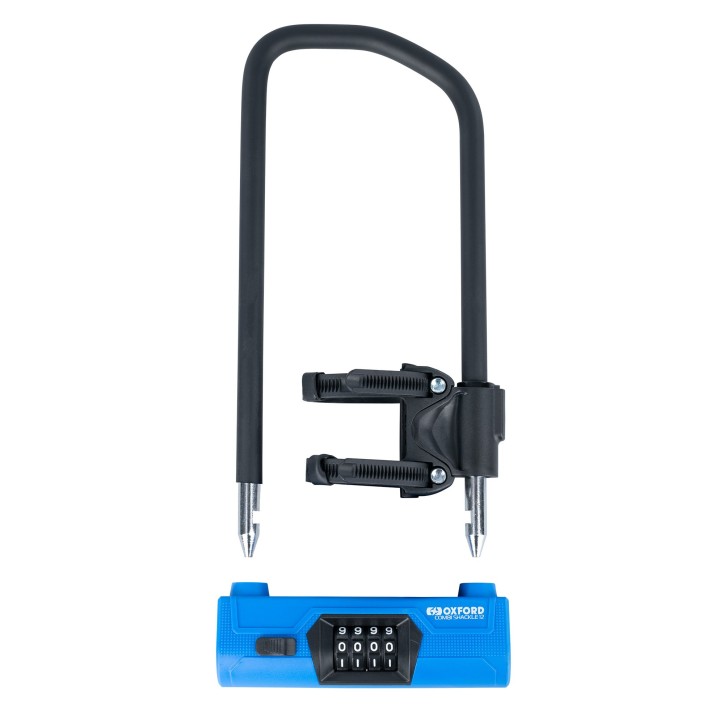 OXFORD blokada tarczy hamulcowej Shackle12 niebieska 320mm trzpień 12mm OXFORD blokada tarczy hamulcowej Shackle12 niebieska 320mm trzpień 12mm