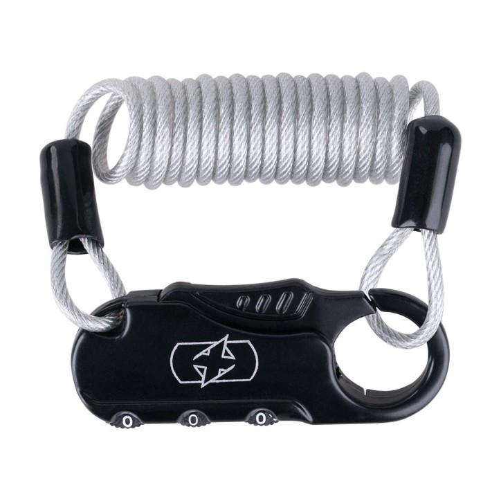 OXFORD linka zabezpieczająca Pocket Lock czarna 900mm x 2,2mm OXFORD linka zabezpieczająca Pocket Lock czarna 900mm x 2,2mm
