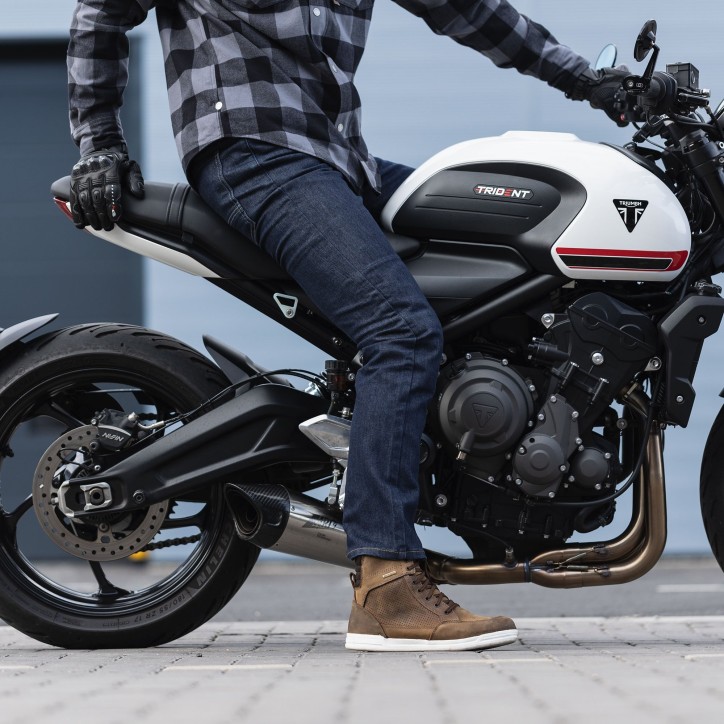 OXFORD spodnie jeans motocyklowe slim granatowe AA 32" OXFORD spodnie jeans motocyklowe slim granatowe AA 32"