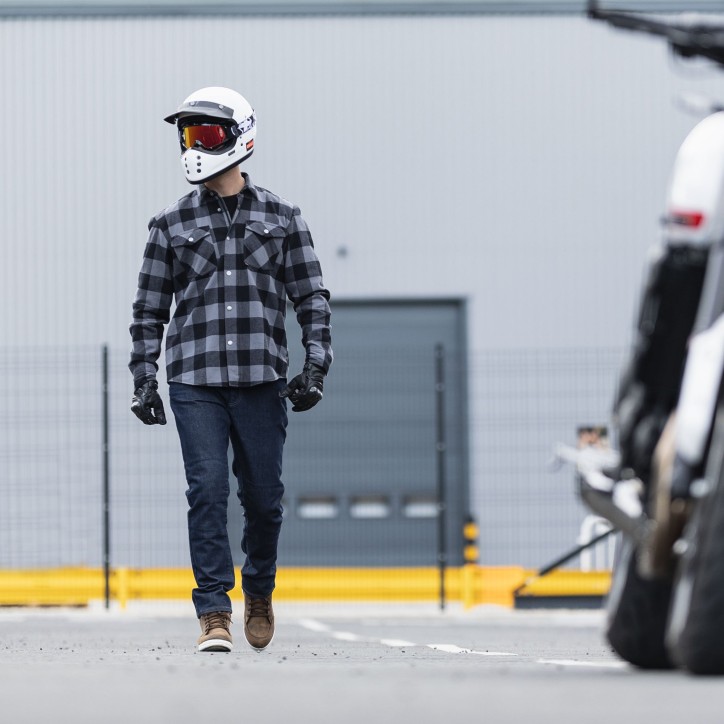 OXFORD spodnie jeans motocyklowe slim granatowe AA 32" OXFORD spodnie jeans motocyklowe slim granatowe AA 32"