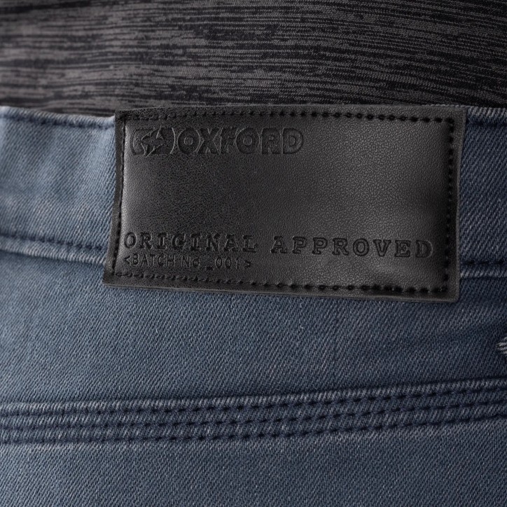 Spodnie jeans motocyklowe Oxford AA Super Stretch Slim granatowe 40 Spodnie jeans motocyklowe Oxford AA Super Stretch Slim granatowe 40