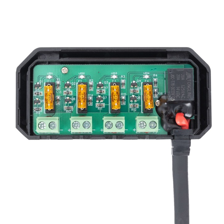 OXFORD skrzynka przyłączeniowa czarna 12V EL112 OXFORD skrzynka przyłączeniowa czarna 12V EL112