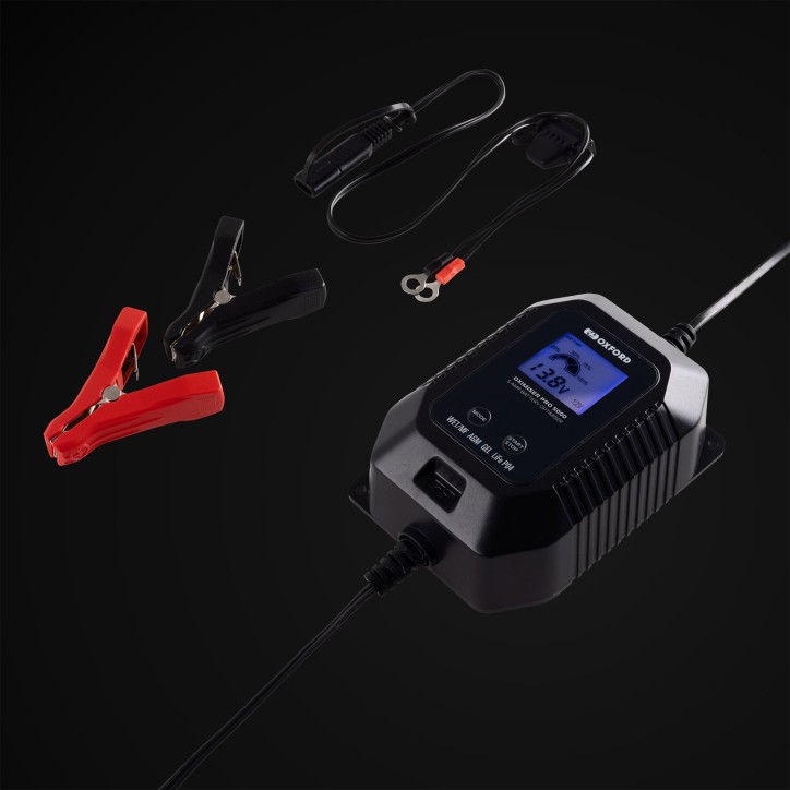 OXFORD ładowarka do akumulatorów OXİMISER Pro 5000 12V wtyczka UK OXFORD ładowarka do akumulatorów OXİMISER Pro 5000 12V wtyczka UK
