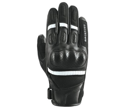 OXFORD rękawice motocyklowe RP-6S białe czarne 2XL