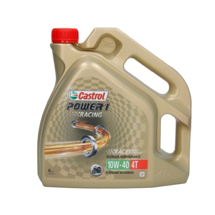 CASTROL POWER 1 RACING 10W40 4L OLEJ SYNTETYCZNY 4T CASTROL POWER 1 RACING 10W40 4L OLEJ SYNTETYCZNY 4T