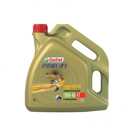 CASTROL POWER 1 10W40 4L OLEJ PÓŁSYNTETYCZNY 4T